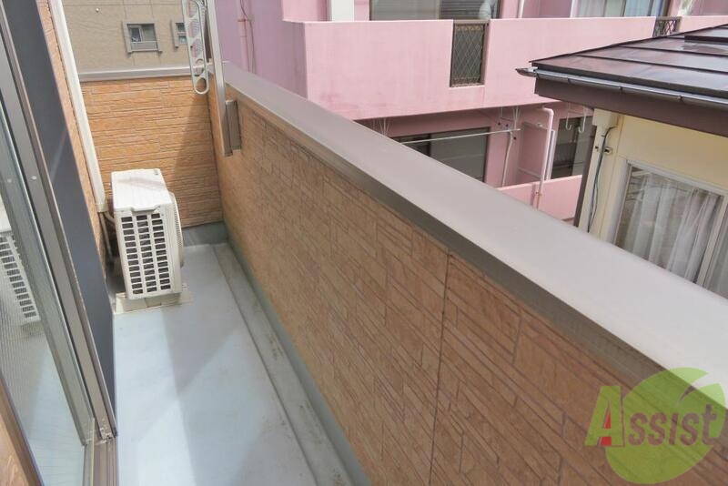 バルコニー　南向きのベランダ、静かな環境。のんびりできそうですよね。