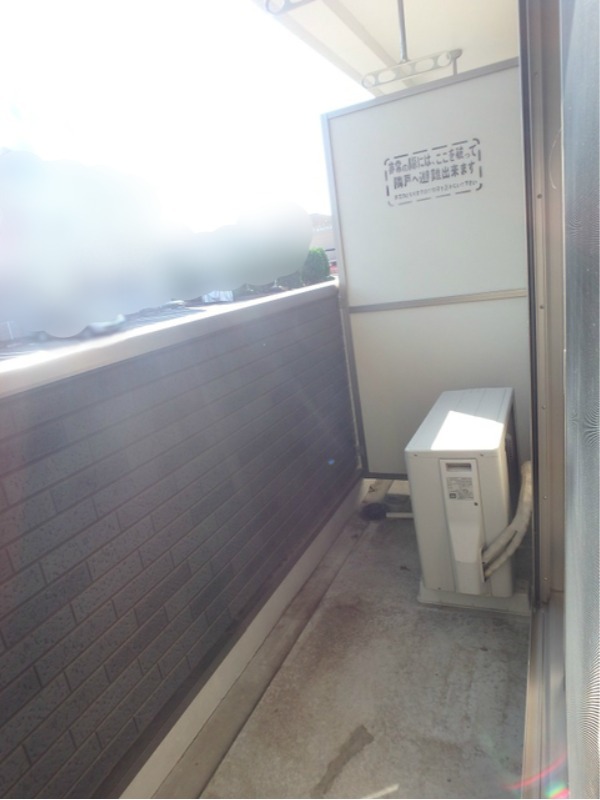 バルコニー　図面と現状に相違がある場合には現状を優先