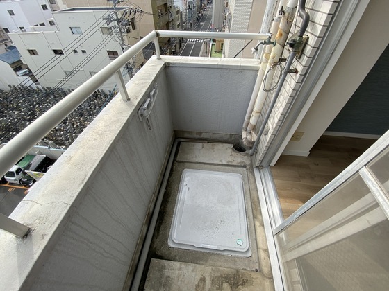 バルコニー　※別部屋の写真です