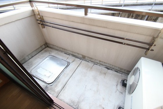 バルコニー　別号室の写真です。