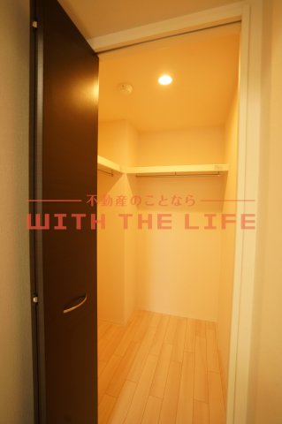 収納　大きなスペースがあり、収納には困りません