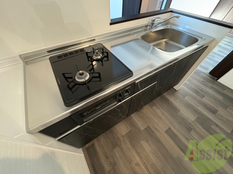 キッチン　システムキッチンなので、すぐお料理に使えます！