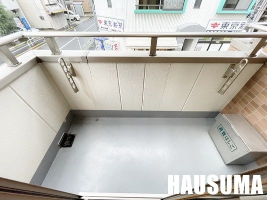 バルコニー　写真301号室使用