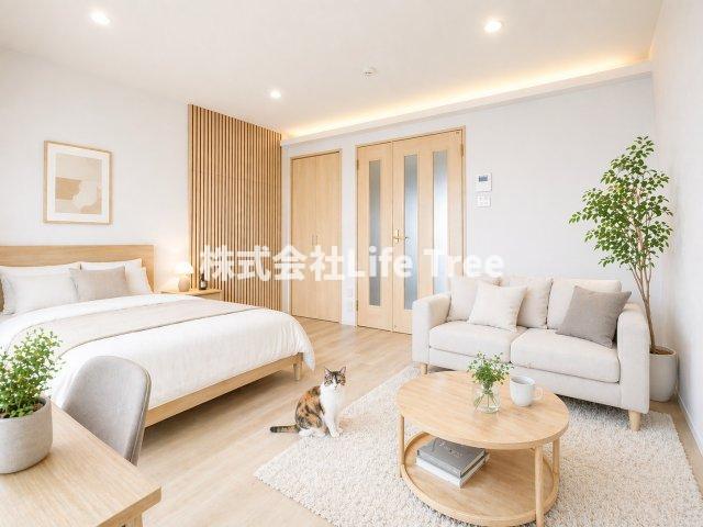 建物外観　※家具を配置したイメージです。