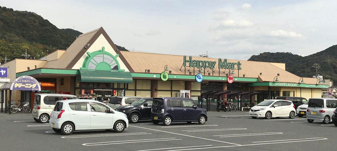 スーパー　ハピーマート田の口店（スーパー）まで554m