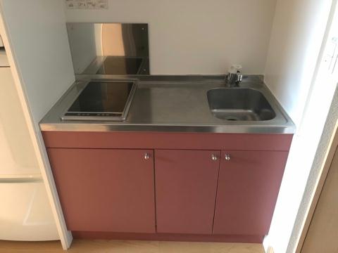 キッチン　広々としたキッチンです