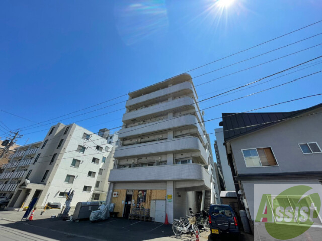 建物外観　札幌市北区北十六条西「メゾン・にれの樹」