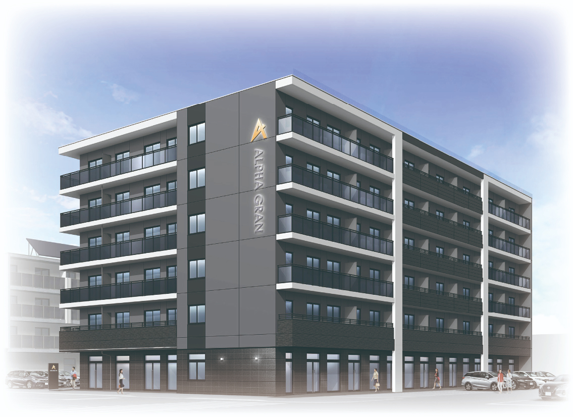 建物外観　完成予想図