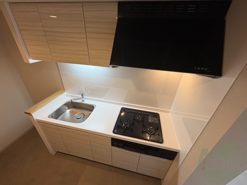 キッチン　システムキッチンなので、すぐお料理に使えます！