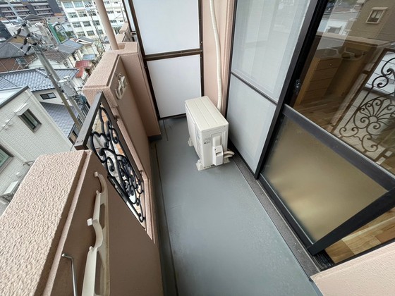バルコニー　※別号室の写真です