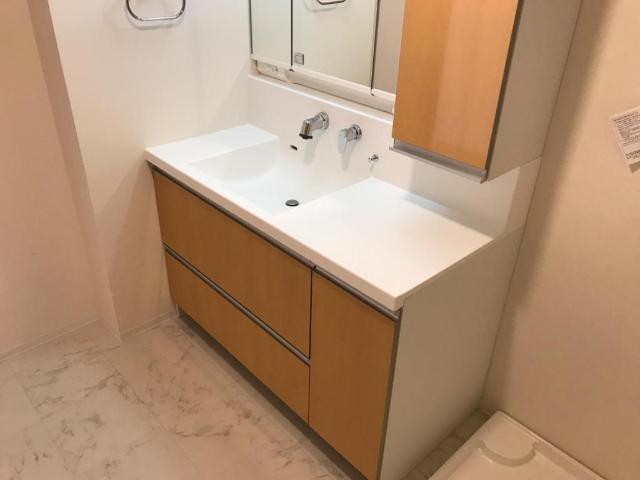 洗面設備　洗髪洗面化粧台（イメージ）