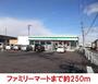 コンビニ　ファミリーマート（コンビニ）まで250m