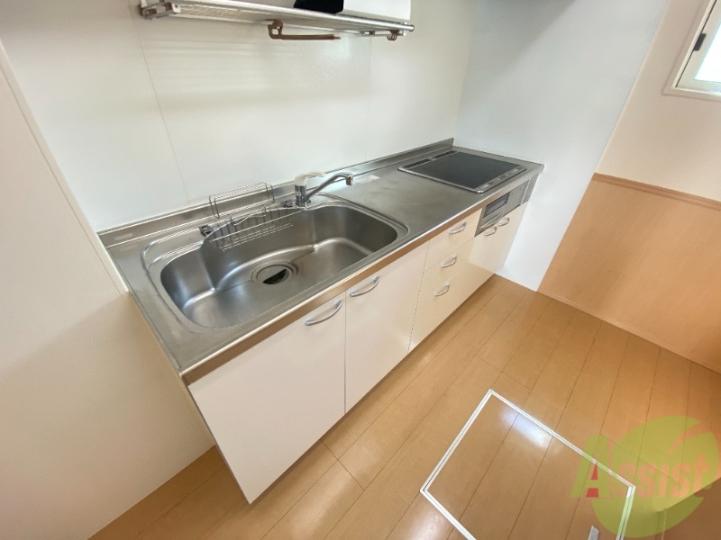 キッチン　キッチンは料理をする場所もしっかりあっていいですね～