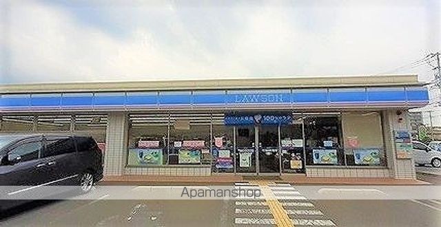 コンビニ　ローソン　日高上鹿山店（コンビニ）まで400m
