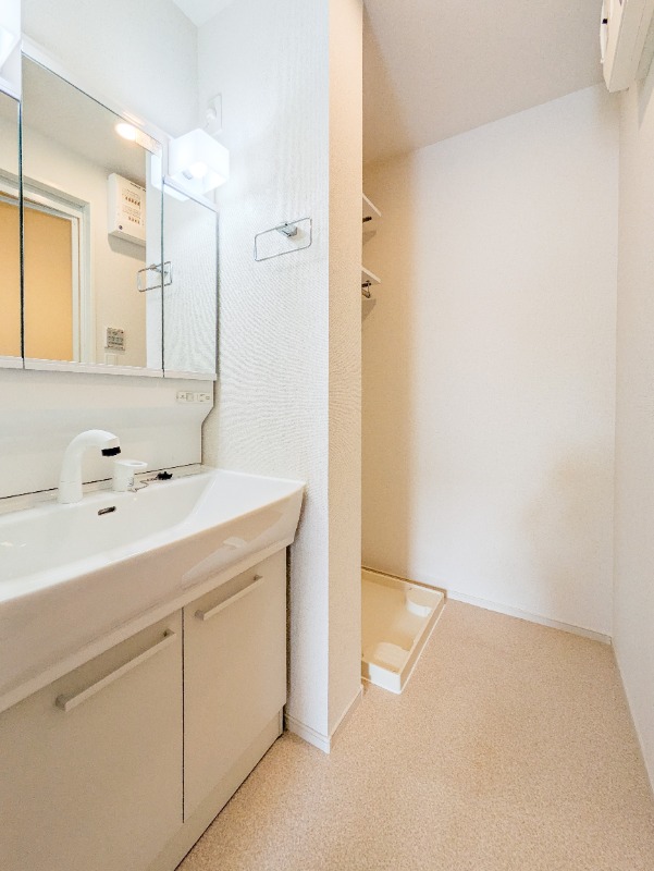 洗面設備　図面と現状に相違がある場合には現状を優先