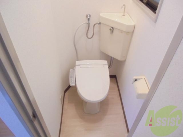 トイレ　ウォシュレットがついていますよ～