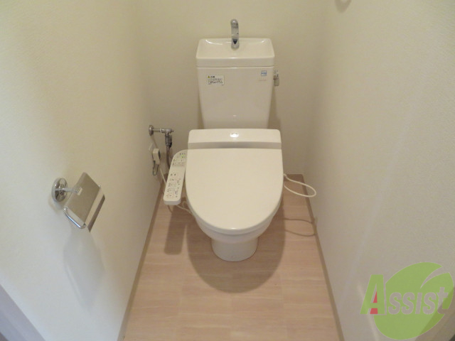 トイレ　トイレを撮影しました。清潔感にあふれています。