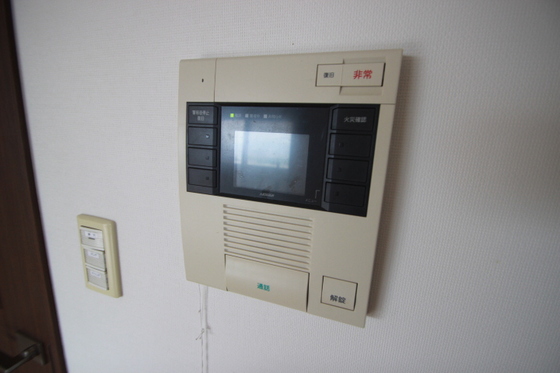 セキュリティ　※別部屋の写真です