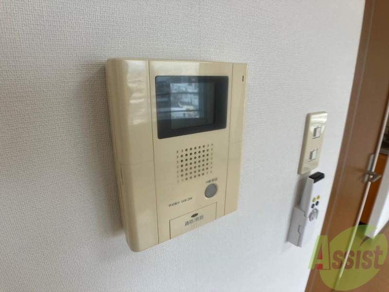 その他設備　モニタ付インターホンです。セキュリティ面も安心ですね！
