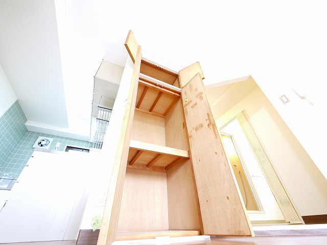 収納　十分な収納スペースがあります