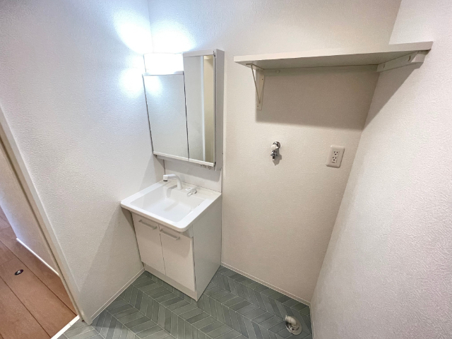 洗面設備　洗髪洗面です