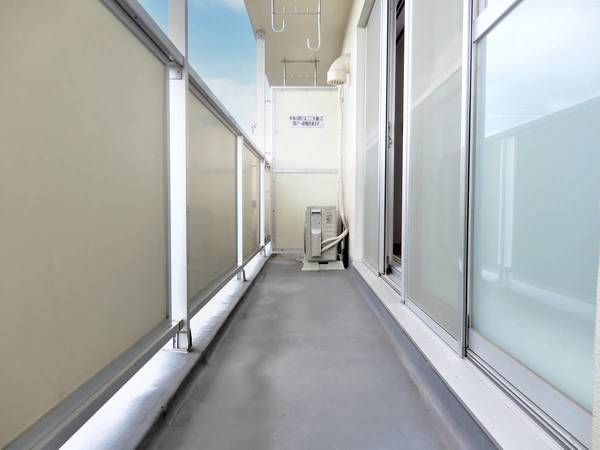 バルコニー　ビレッジハウスの同一物件・同一タイプの間取りの写真です