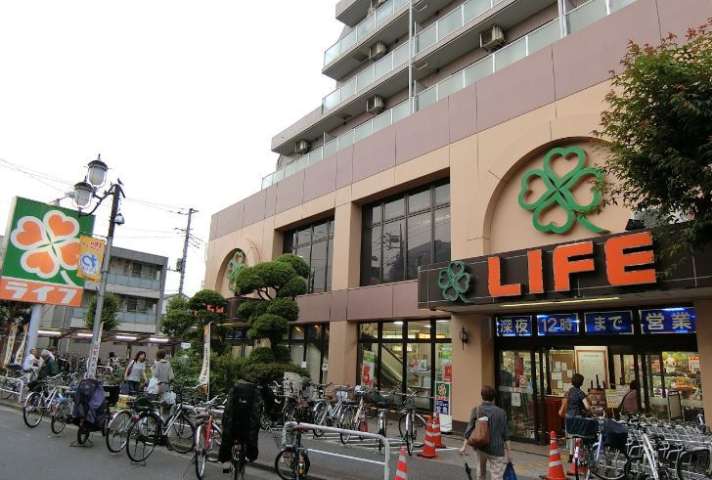 スーパー　ライフ武蔵小山店（スーパー）まで348m