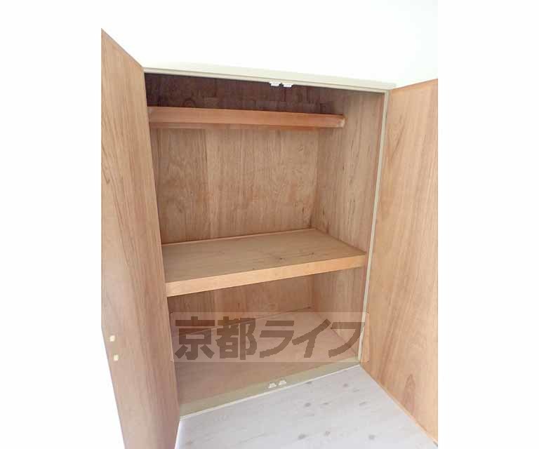 収納　奥行きのある収納です。