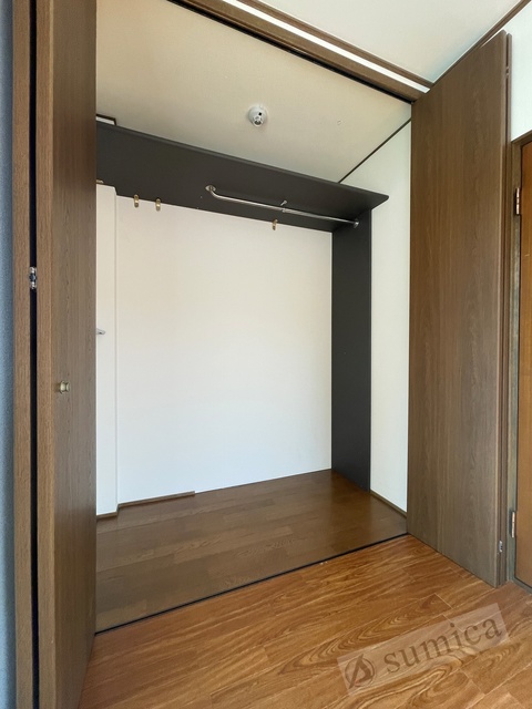 収納　室内をスッキリと見せることができる。充実収納です♪♪