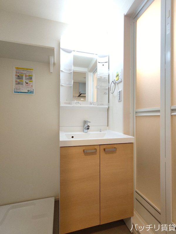 洗面設備　新築、同シリーズタイプの為、現状優先になります。