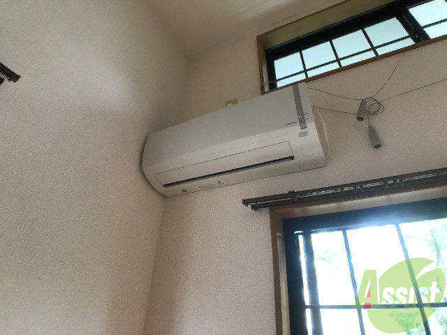 その他設備　エアコンが付いているので夏も冬も快適ですね～