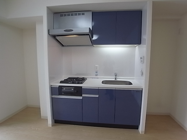 キッチン　カウンターキッチンのシステムキッチン