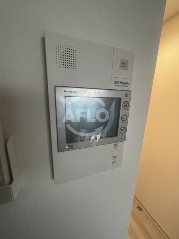 セキュリティ　レオンヴァリエ長堀通　モニター付きインターホン