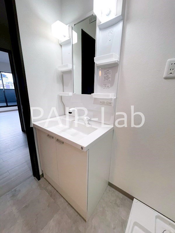 洗面設備　同シリーズのイメージ写真です。(現況優先)