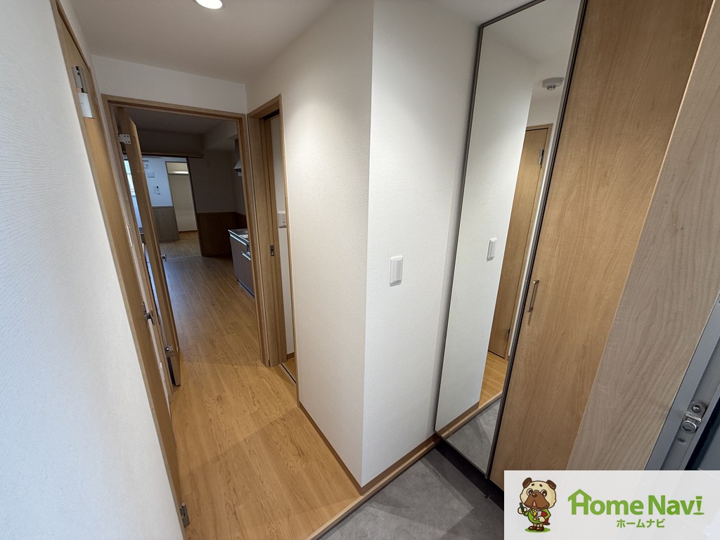 玄関　大きなシューズボックス