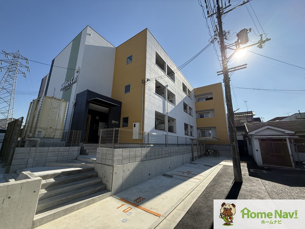 建物外観　YouTube検索ステラキャットクローバーで案内動画が視聴可