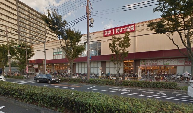 スーパー　ライフ　毛馬店（スーパー）まで388m