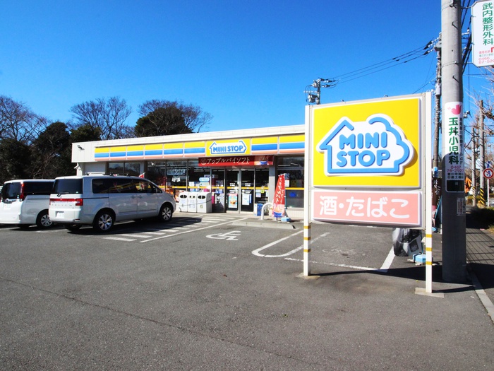 コンビニ　ミニストップ茅ヶ崎堤店（コンビニ）まで100m