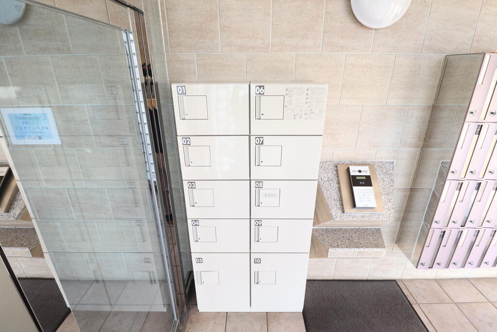 その他共有部分　宅配ボックス、駐輪場