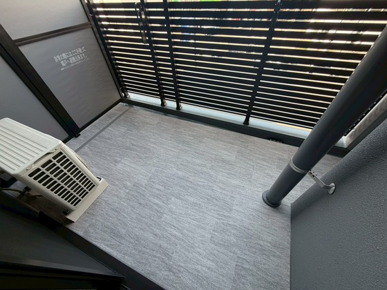 バルコニー　※別号室の写真利用