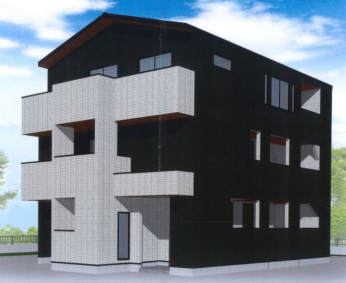 建物外観　完成予想図