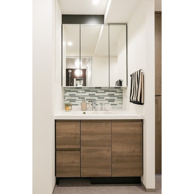 洗面設備　※家具・家電の備え付けはありません