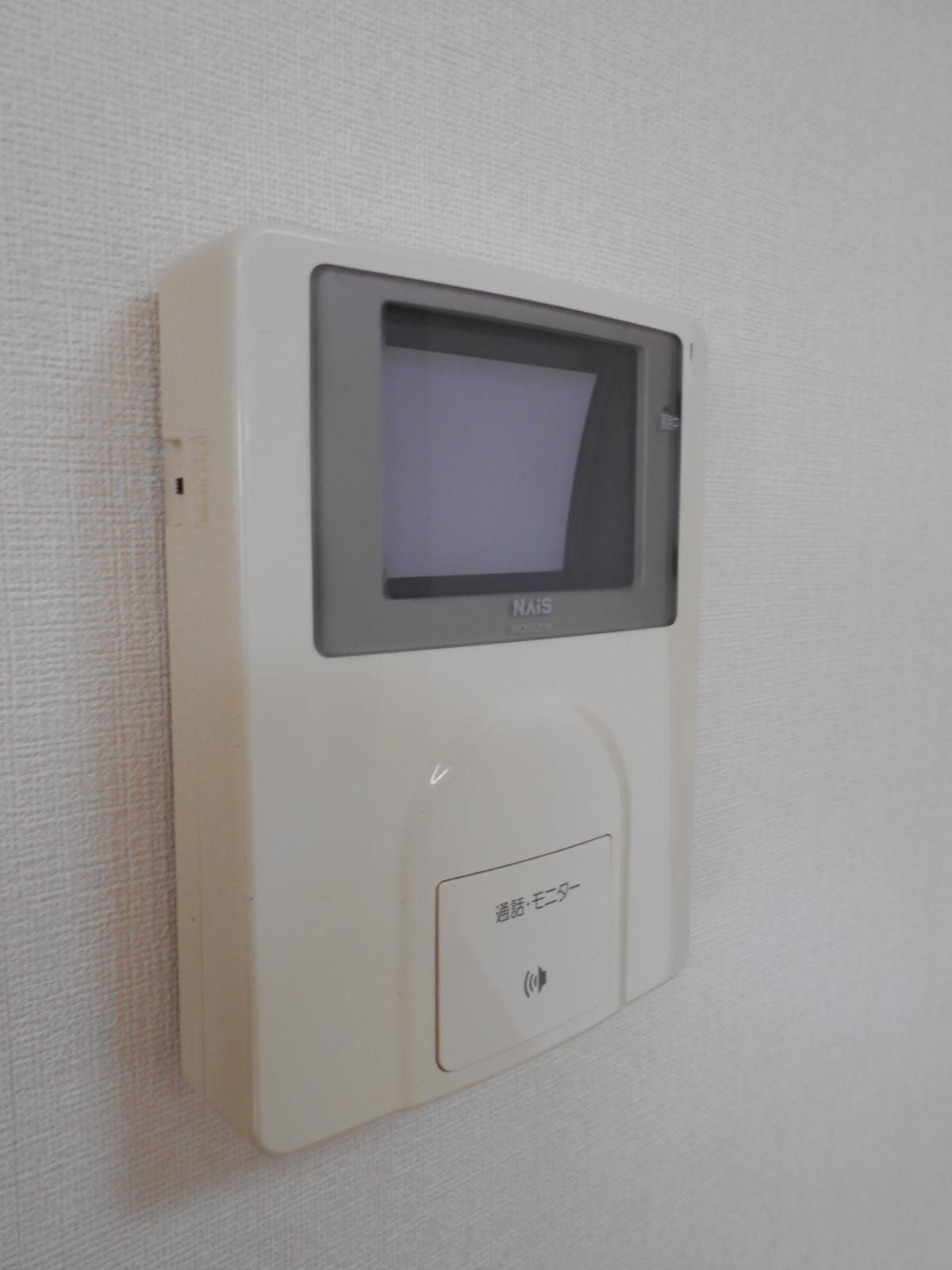 セキュリティ　訪問者を確認出来て安心です