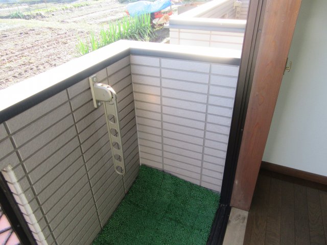 バルコニー　広々としたバルコニーです