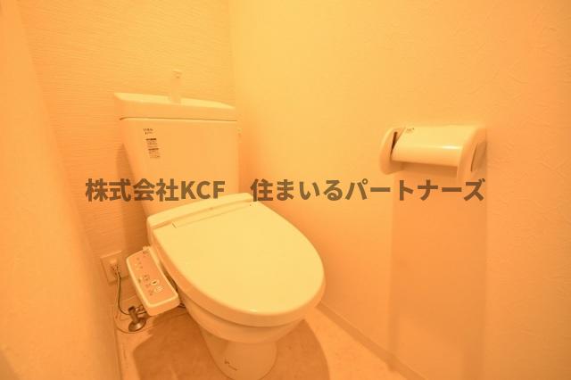 トイレ　ゆったりとした空間のトイレです