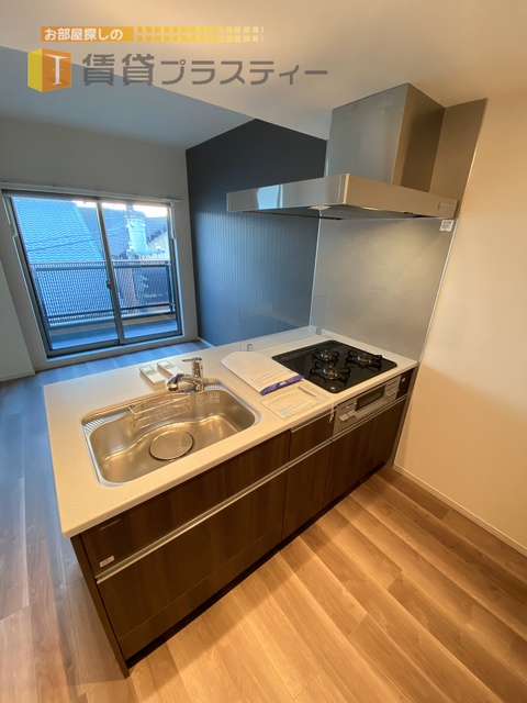 キッチン　会話が弾むカウンターキッチンです。