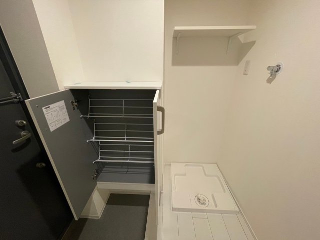 収納　たっぷりとした収納スペースです