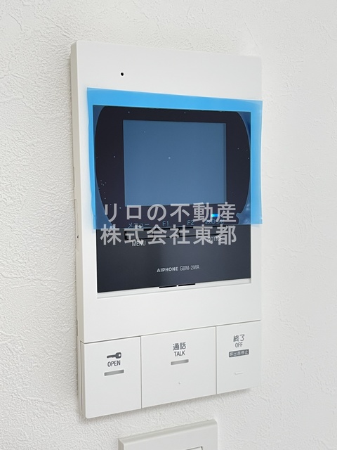 セキュリティ　訪問者が一目で分かるＴＶモニタ付インターホンです！