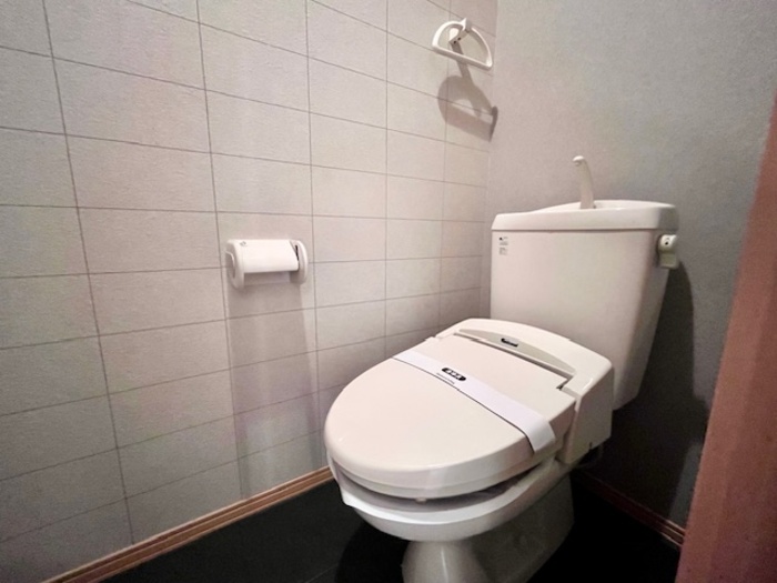 トイレ　ゆったりとした空間のトイレです