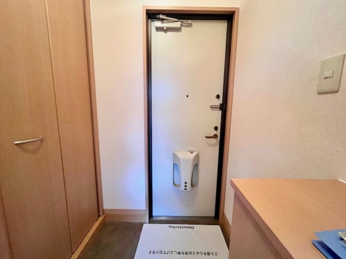 玄関　毎日通る玄関はこちらです